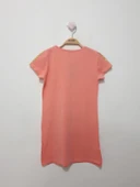 Toontoy Kız Çocuk Yazı inci Taşlı Elbise thumbnail 2