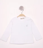 Toontoy Kız Bebek Göğsü Nakışlı T-Shirt - 8