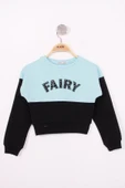 Toontoy Kız Çocuk Fairy Baskılı Garnili Sweatshirt thumbnail 4