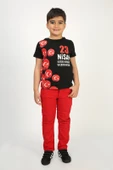 Toontoy Unisex Çocuk 23 Nisan Baskılı Tişört - 8