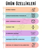 Çocuk Bebek Odası eğitici oyun Halısı Seksek Gri Halı Yıkanabilir Kaymaz - 8