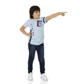 Toontoy Erkek Çocuk T-Shirt Strong Baskılı - 11