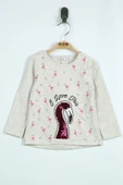 Toontoy Kız Bebek Flamingo Nakışlı T-Shirt - 5