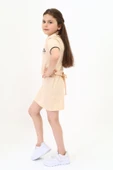 Toontoy Kız Çocuk Baskılı Elbise - 2