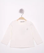 Toontoy Kız Bebek Göğsü Nakışlı T-Shirt - 7