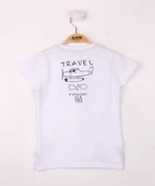 Toontoy Erkek Çocuk Cep Üstü Çapa Nakışlı T-Shirt - 3