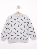 Toontoy Erkek Çocuk Komple Baskılı İçi Pamuklu Sweatshirt - 5