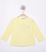 Toontoy Kız Bebek Göğsü Nakışlı T-Shirt - 1