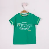 Toontoy Erkek Bebek Marines Baskılı T-Shirt - 9