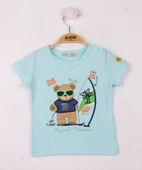 Toontoy Erkek Bebek Ayıcık Sörf Baskı - 1