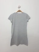 Toontoy Kız Çocuk Yazı inci Taşlı Elbise thumbnail 8