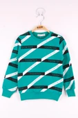 Toontoy Erkek Çocuk Toontoy Şeritli Sweatshirt - 11