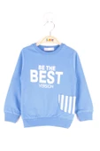 Toontoy Erkek Çocuk Çizgili Cepli Sweatshirt - 7