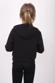 Toontoy Kız Çocuk Dance Baskılı Kapüşonlu Sweatshirt - 11