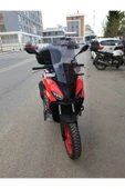 MOTOCAM Aprilia SR GT 200 Siperlik Ön Cam 2021 2024 Model 58cm Açıkfüme Renkli 4mm - 6