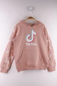 Toontoy Kız Çocuk Cepli Kapüşonlu Sweatshirt thumbnail 10