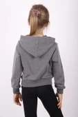 Toontoy Kız Çocuk Dance Baskılı Kapüşonlu Sweatshirt - 8