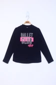 Toontoy Kız Çocuk Ballet Club Baskılı Sweatshirt - 10