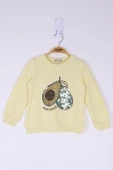 Toontoy Kız Çocuk Avocuddle Nakışlı Sweatshirt - 4