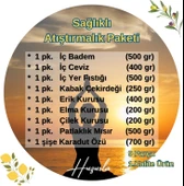 Sağlıklı Atıştırmalık Paketi - 1