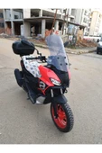 MOTOCAM Aprilia SR GT 200 Siperlik Ön Cam 2021 2024 Model 58cm Açıkfüme Renkli 4mm - 8