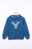 Toontoy Erkek Çocuk Boğa Baskılı Sweatshirt - 2