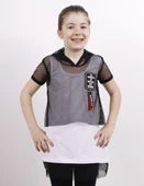 Toontoy Kız Çocuk Tüllü 2 li Takım Elbise - 2