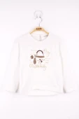 Toontoy Kız Çocuk Çanta Nakışlı Sweatshirt - 2