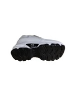 YAZKIŞ Kadın Siyah Beyaz Cilt Taşlı İçten 8cm Topuklu Fashıon Günlük Spor Ayakkabı thumbnail 10