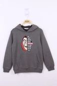 Toontoy Erkek Çocuk La Casa Baskılı Sweatshirt - 5