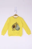 Toontoy Kız Çocuk Avocuddle Nakışlı Sweatshirt - 5
