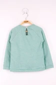Toontoy Kız Çocuk Çanta Nakışlı Sweatshirt - 4