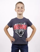 Toontoy Erkek Çocuk Awesome Pul Nakışlı T-Shirt - 4