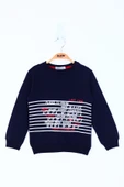 Toontoy Erkek Çocuk Yazı Baskılı Sweatshirt - 9