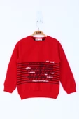Toontoy Erkek Çocuk Yazı Baskılı Sweatshirt - 2