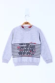 Toontoy Erkek Çocuk Yazı Baskılı Sweatshirt - 6