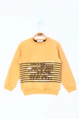 Toontoy Erkek Çocuk Yazı Baskılı Sweatshirt - 3