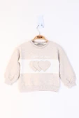 Toontoy Kız Çocuk Kalp Nakışlı Sweatshirt - 7