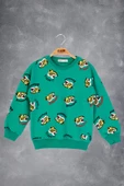 Toontoy Erkek Çocuk Tıger Baskılı Sweatshirt - 3