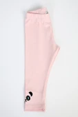 Toontoy Kız Çocuk Paçası Nakışlı Tayt - 8