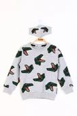 Toontoy Erkek Çocuk Dinazor Baskılı Sweatshirt - 9