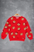 Toontoy Erkek Çocuk Tıger Baskılı Sweatshirt - 4