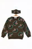 Toontoy Erkek Çocuk Dinazor Baskılı Sweatshirt - 2