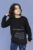 Toontoy Erkek Çocuk Kabartma Baskılı Sweatshirt - 5