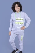 Toontoy Erkek Çocuk Kapüşonlu Baskılı Eşofman Takımı thumbnail 6