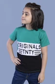 Toontoy Erkek Çocuk Garni Detaylı Baskılı Tişört - 12