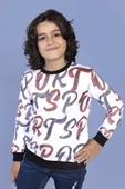 Toontoy Erkek Çocuk Komple Baskılı Sweatshirt - 1