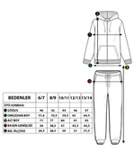 Toontoy Erkek Çocuk Kapüşonlu Baskılı Eşofman Takımı - 8