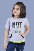 Toontoy Erkek Çocuk Kanguru Cepli Neon Baskılı Tişört - 7