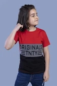 Toontoy Erkek Çocuk Garni Detaylı Baskılı Tişört - 7